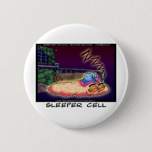 Sleeper Cell Roliga presenter Tees & Samlarobjekt Knapp