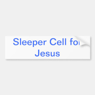 Sleepercell för den Jesus bildekalet Bildekal