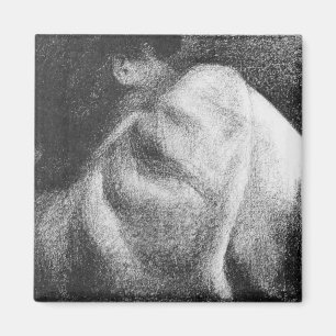 Sleeperen av Georges Seurat Magnet