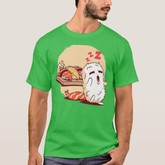 Sleepgång Sushi Japan Otaku Anime Kawaii T Shirt