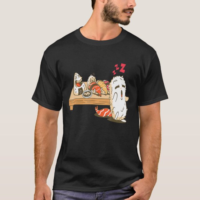 Sleepgång Sushi T Shirt (Framsida)