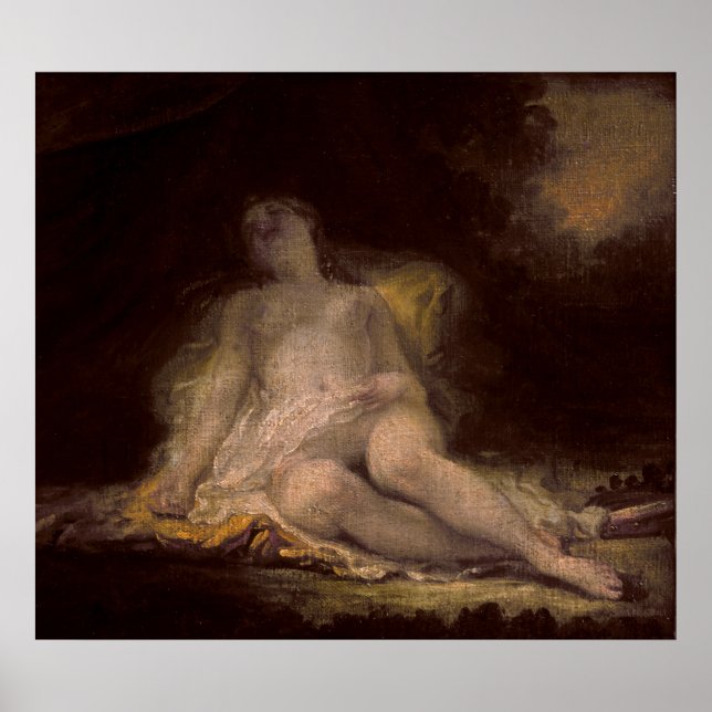 Sleeping Bacchante Poster (Framsidan)