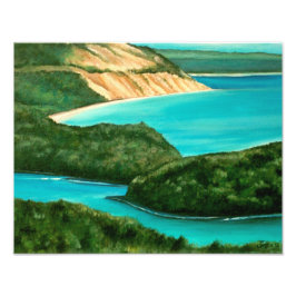 Sleeping Bear Dunes Lakeshore Fototryck