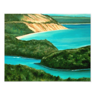 Sleeping Bear Dunes Lakeshore Fototryck