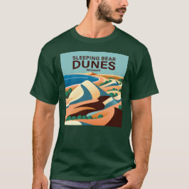 Sleeping Bear Dunes Michigan T Shirt