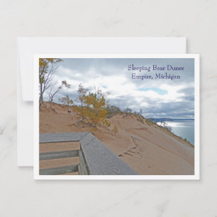 Sleeping Bear Dunes National Lakeshore, Empire, Mi Vykort