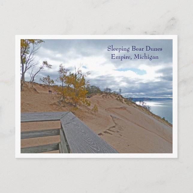 Sleeping Bear Dunes National Lakeshore, Empire, Mi Vykort (Framsida)