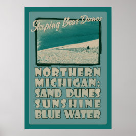 Sleeping Bear Dunes Northern Michigan Poster