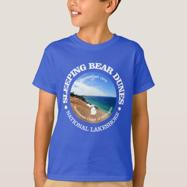 Sleeping Bear Dunes T Shirt (Framsida)