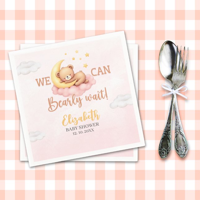 Sleeping Bear – We Can Bearly Wait Pappersservett (Skapare uppladdad)