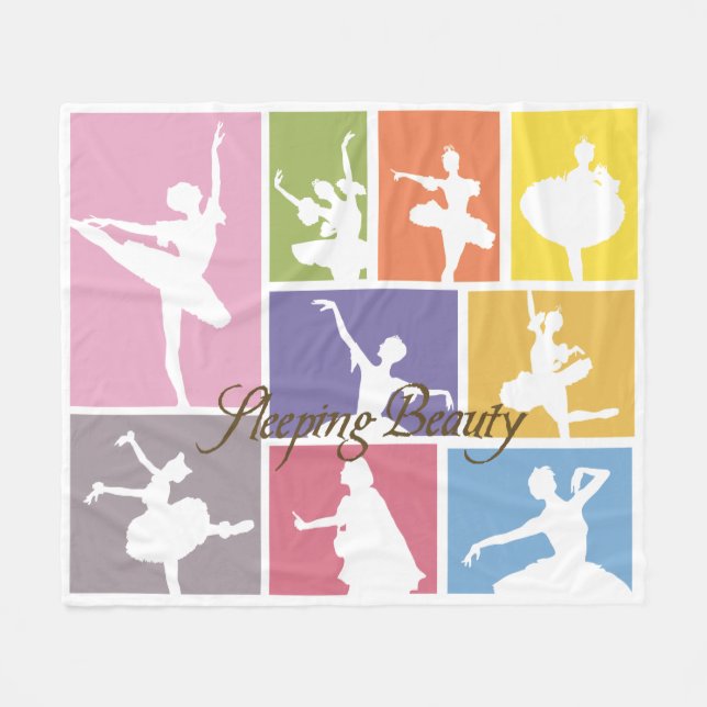Sleeping Beauty ブランケット Fleecefilt (Framsidan (Horisontell))
