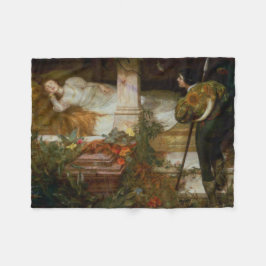 Sleeping Beauty (Prince Charming and His Princess) Fleecefilt