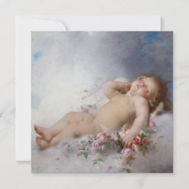 Sleeping Cherub (Putto) (från Léon Bazille Perraul Kort