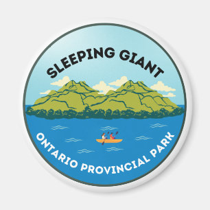 Sleeping Giant Ontario Provinspark Magnet