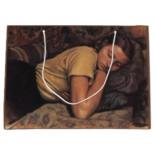 Sleeping Katya (av Serebriakova)
