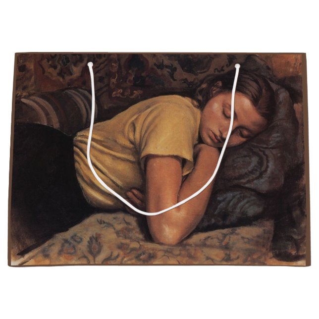 Sleeping Katya (av Serebriakova) (Framsidan)