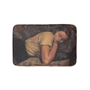 Sleeping Katya (av Serebriakova) Badrumsmatta