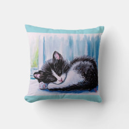 SLEEPING KITTEN DEKORATIV KUDDE