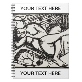 Sleeping Shepherdes Franz Marc Personlig Antecknin Anteckningsbok