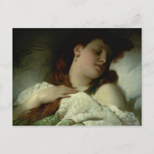 Sleeping Woman Vykort