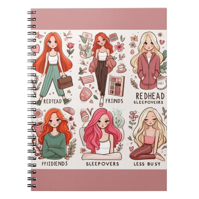 Sleepover Bliss bärbar dator Anteckningsbok (Framsidan)