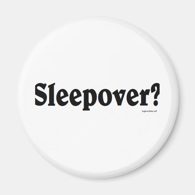 Sleepover Magnet (Framsidan)