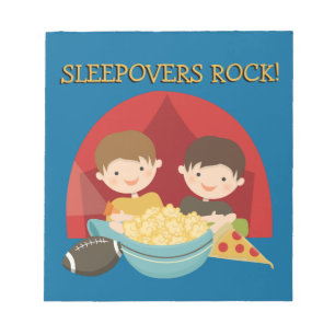 Sleepoverssten Anteckningsblock