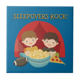 Sleepoverssten Kakelplatta