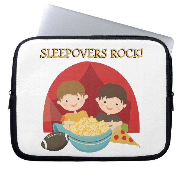 Sleepoverssten Laptop Sleeve (Framsidan)