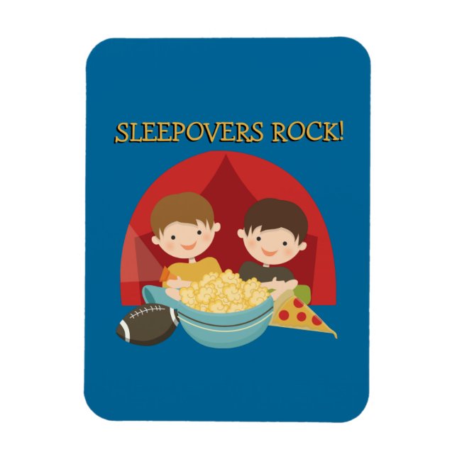Sleepoverssten Magnet (Vertikal)