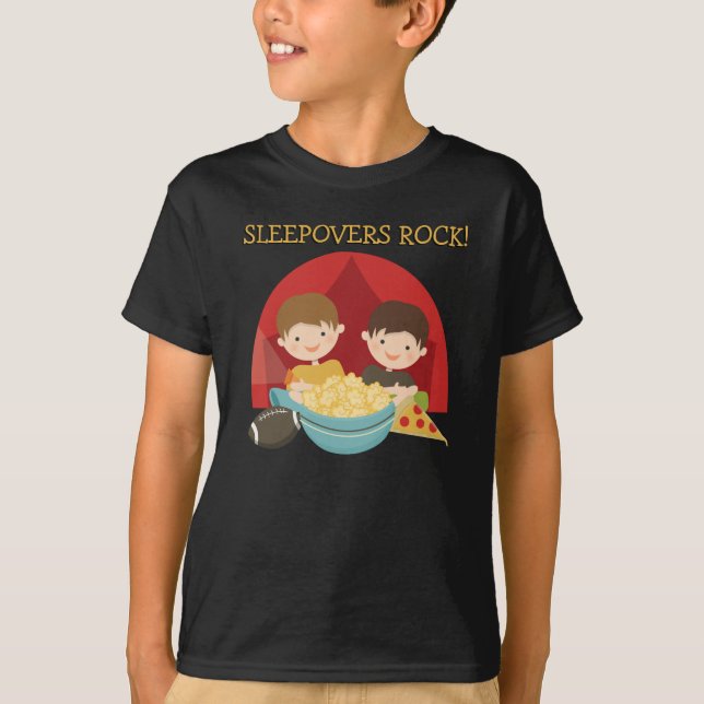 Sleepoverssten T-shirt (Framsida)