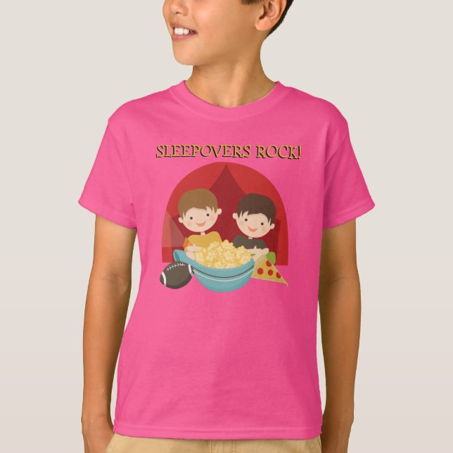 Sleepoverssten T-shirt (Framsida)