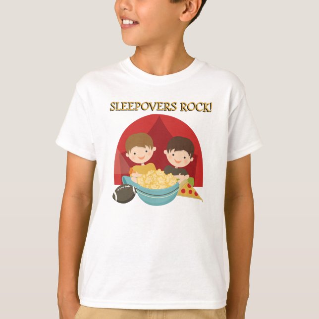 Sleepoverssten Tee Shirt (Framsida)