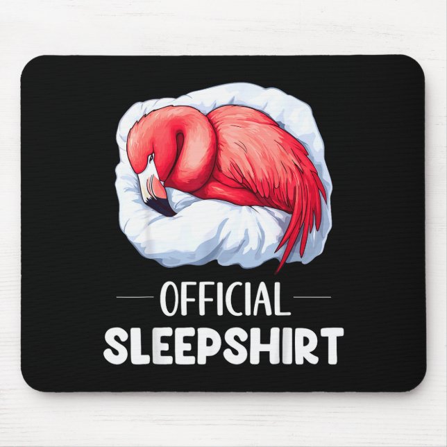 Sleepshirt Sleeng Flamingo Animal Lovers Pajama  Musmatta (Framsidan)