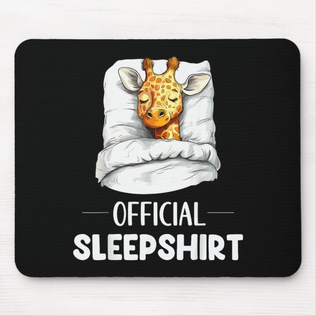 Sleepshirt Sleeng Giraffe Animal Lovers Pajama  Musmatta (Framsidan)