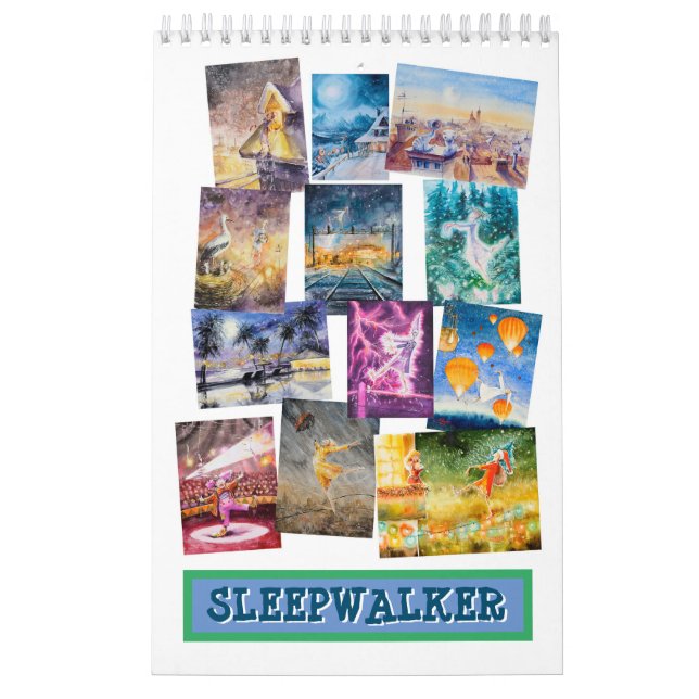 Sleepwalker Calendar Kalender (Omslag)