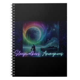 Sleepwalkers Anonymous Spiral Notebook Anteckningsbok