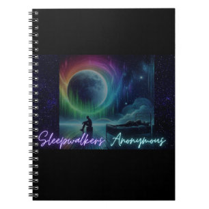 Sleepwalkers Anonymous Spiral Notebook Anteckningsbok