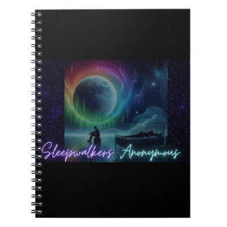 Sleepwalkers Anonymous Spiral Notebook Anteckningsbok