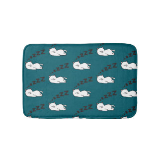 Sleepy cat badrumsmatta