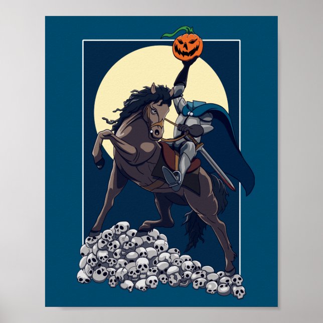 Sleepy Hollow Headless Horseman | Halloween Poster (Framsidan)