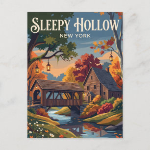 Sleepy Hollow, New York, USA USA Vykort