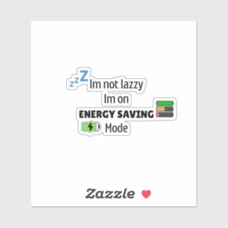 sleepy mode ON Klistermärken