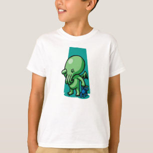 Sleepytime Cthulhu lurar T-tröja Tee