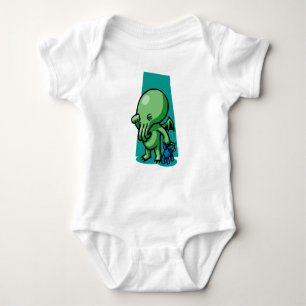 Sleepytime Cthulhu spädbarnranka T-shirt