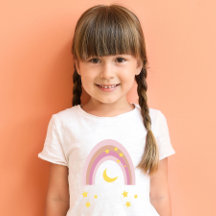 "Sleepytime Rainbow", Girls Cute Boho Rosa anpassn