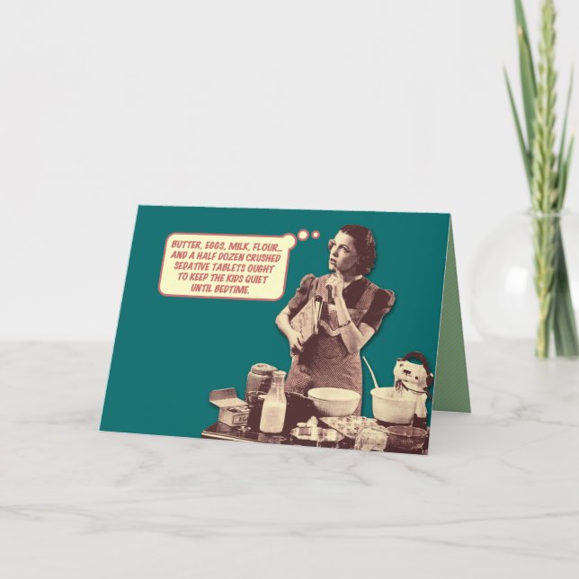 Sleepytime tårtarecept kort (Framsida)