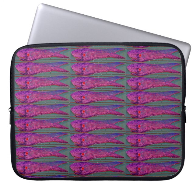 sleeve av lila fisk (Framsidan)