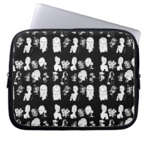 SLEEVE FÖR KVINNOR OCH FLÖDEN (B&W)