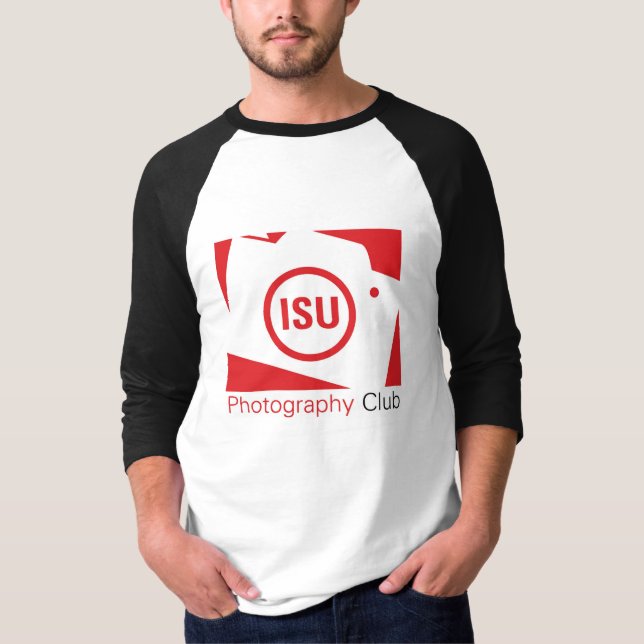 Sleeve för manlig 3/4 t shirt (Framsida)